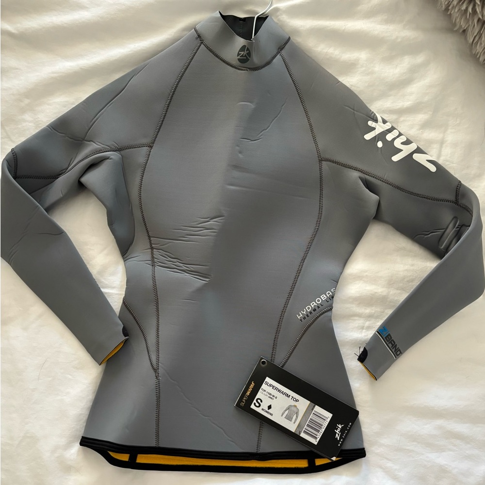 Zhik Superwarm Wetsuit Top, New! Size Small, Dinghy Sailing